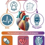 Personalized treatment strategies for arrhythmia care require the integration of various data sources and technologies such as structural information from MRI and CT, electrical information from ECGs, EHR data (e.g. medical history, test results, and medication use), and data from such as smartwatches containing real-time physiological parameters.